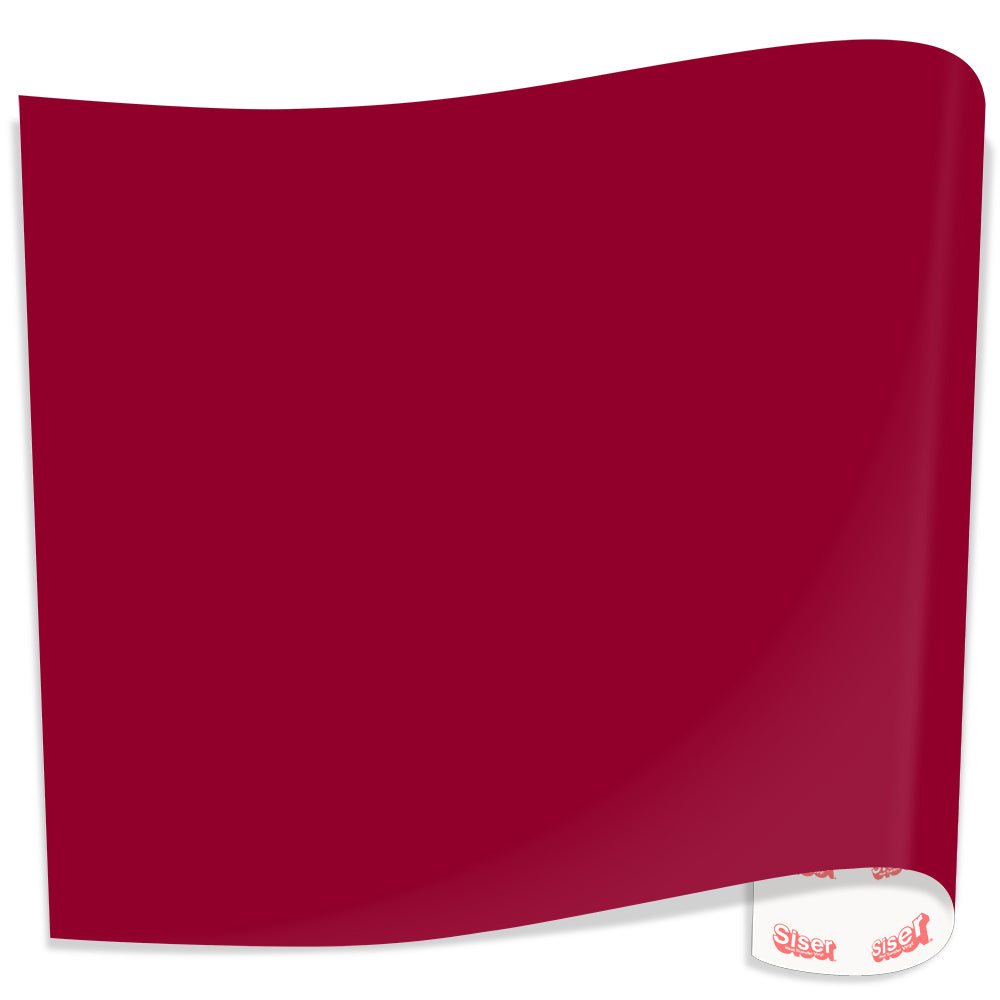 Siser EasyWeed HTV - 12 in x 36 in Sheets - Maroon