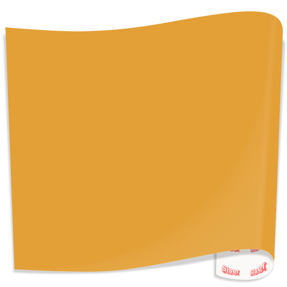 Siser EasyWeed HTV - 12 in x 36 in Sheets - Mustard