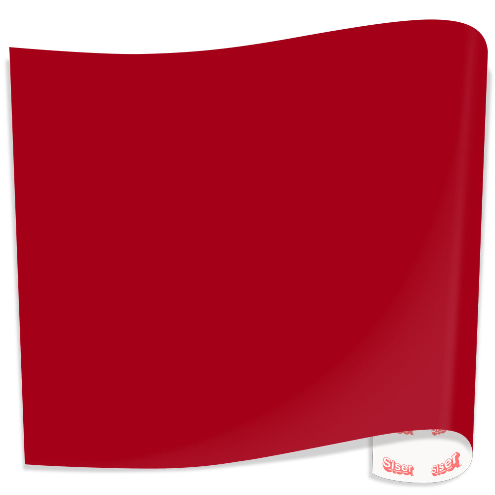 Siser EasyWeed HTV - 12 in x 36 in Sheets - OU Crimson/Cardinal
