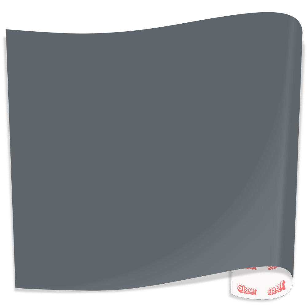 Siser EasyWeed Stretch HTV - 15 in x 15 ft - Charcoal