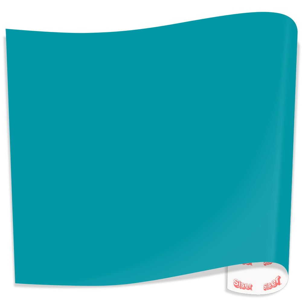 Siser EasyWeed Stretch HTV - 15 in x 30 ft - Totally Teal