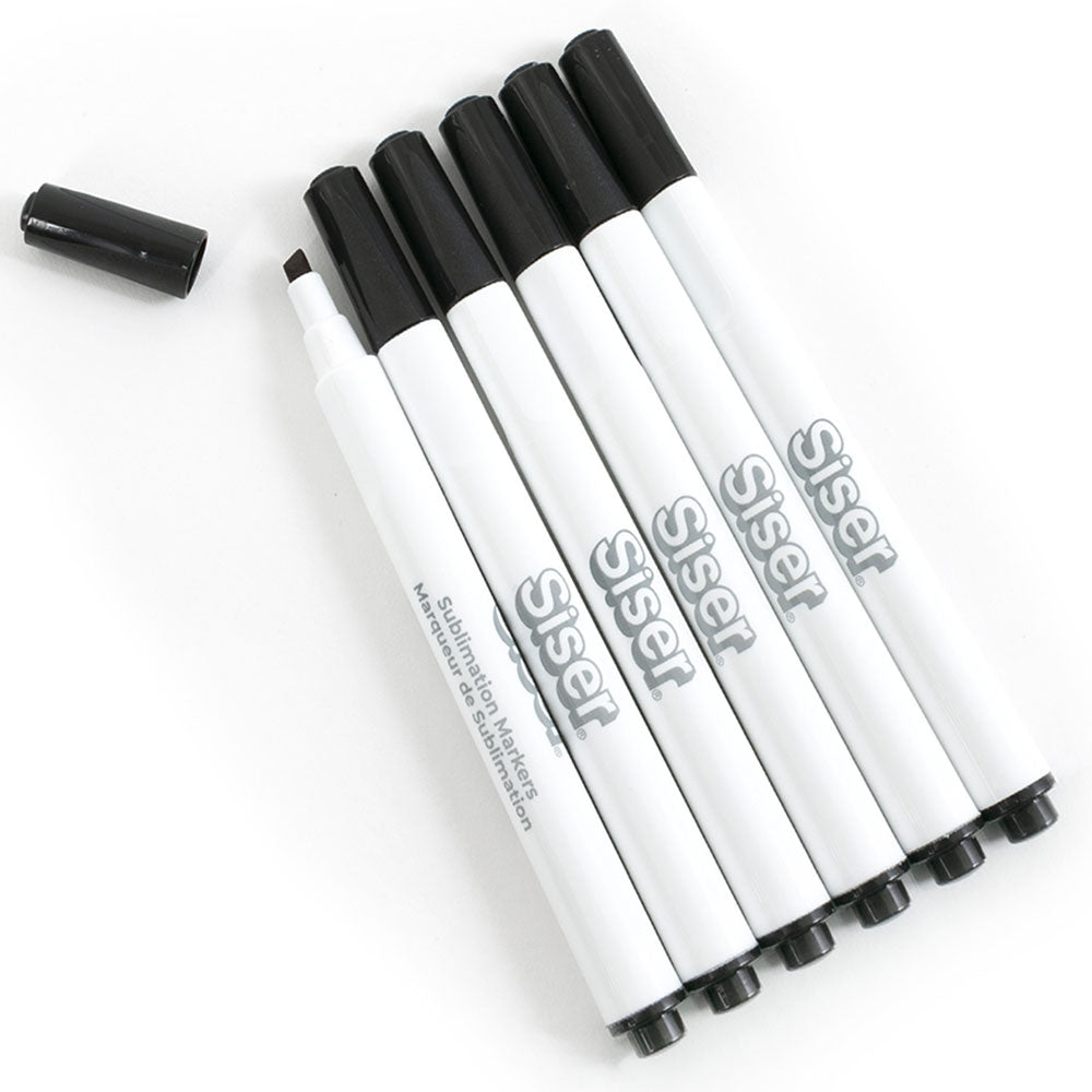 Siser Sublimation Markers Black Pack