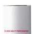 White Plotter Drawing Paper Roll Non Perforated Close Up