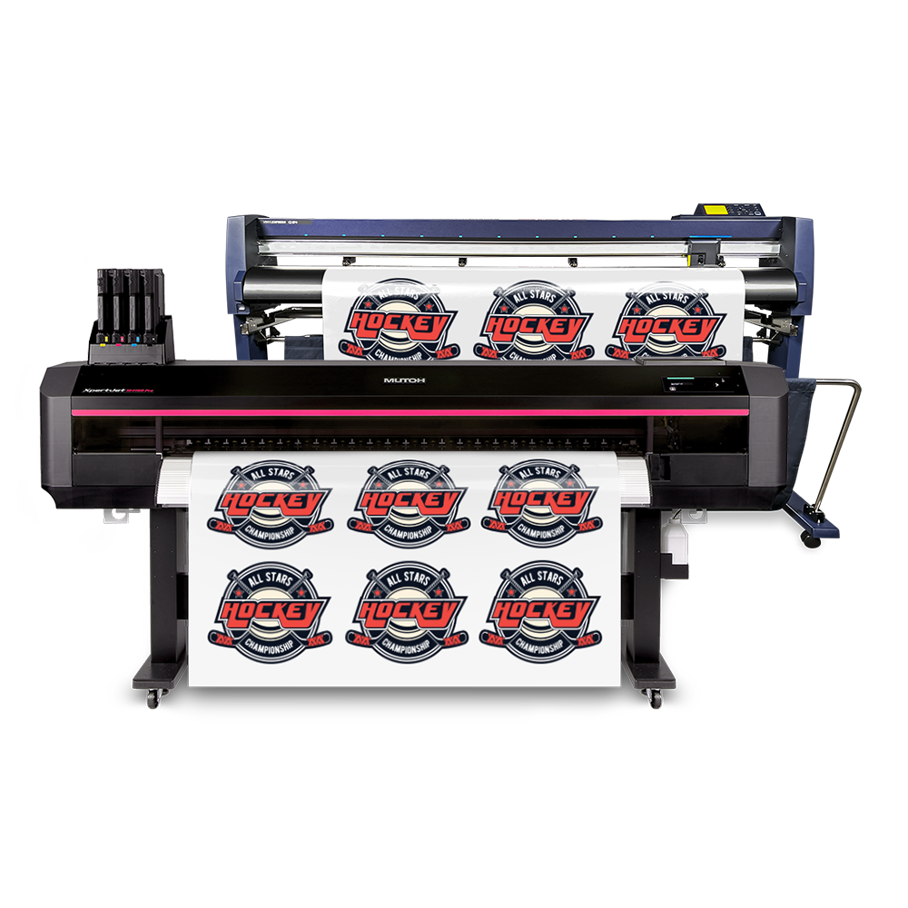 Mutoh XpertJet 1641SR PRO - Printer & Cutter Package w/Q64 Gen 3 ...