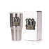 OraJet 1917 Printable Vinyl Sample on Stainless Steel Coffee Tumbler
