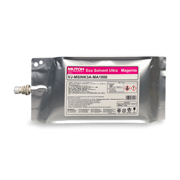 MUTOH'S ECO-SOLVENT MSINK 3A INKS - 1000ml Bag