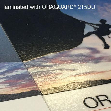 OraGuard 215DU Laminating Film Sample Close Up Photo