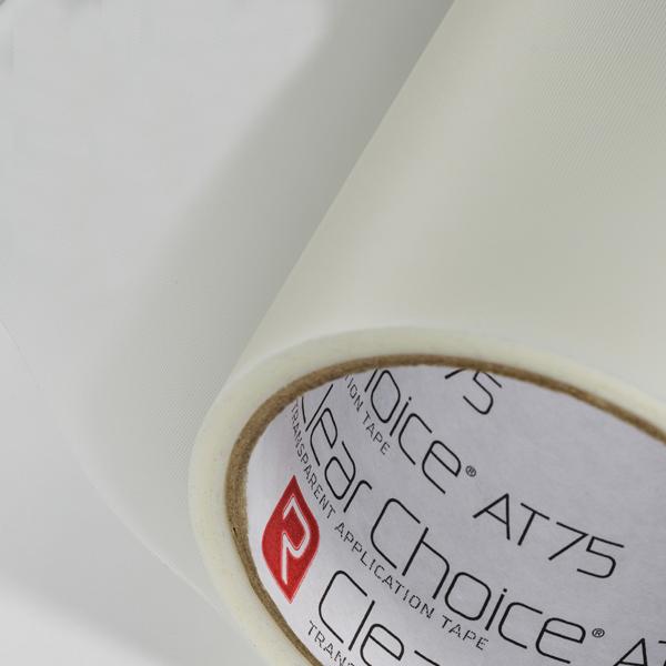 RTape Clear Choice AT75 Transfer Tape - High Tack Close Up of End
