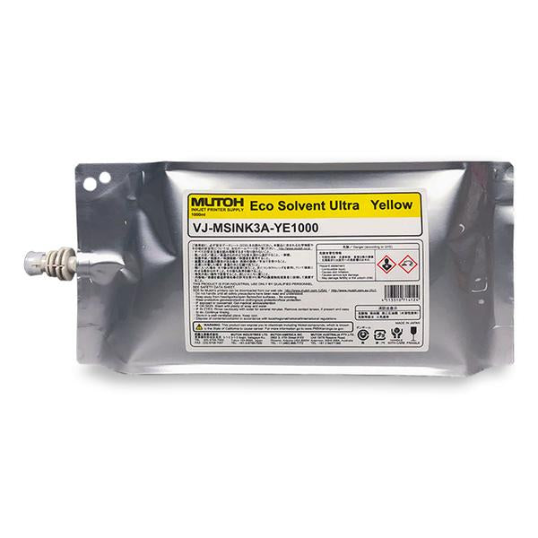 MUTOH'S ECO-SOLVENT MSINK 3A INKS - 1000ml Bag